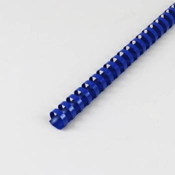 Plastikbinderücken A4, oval 22 mm | blau