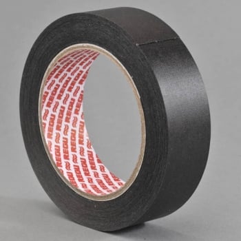 REGUtaf H3 Fälzelband, Spezialfaserpapier, fein genarbt schwarz | 30 mm