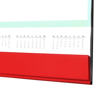Schutzkanten für Schreibtischblocks, rot, selbstklebend 