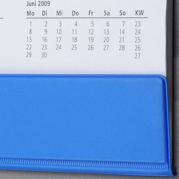 Schutzkanten für Schreibtischblocks, blau, selbstklebend 