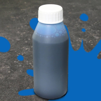 Leimfarbe für Dispersionsklebstoff, blau (Flasche mit 100 ml) 