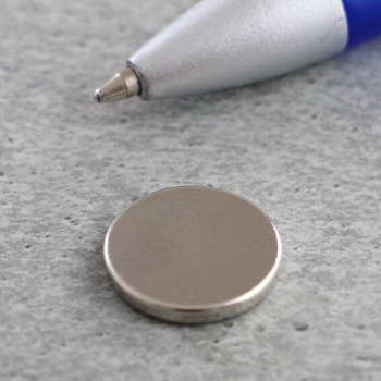 Scheibenmagnete aus Neodym, 15 mm x 3,5 mm, N35 