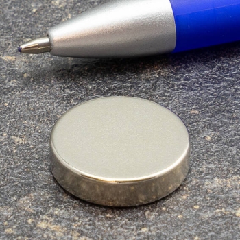 Scheibenmagnete aus Neodym, 20 mm x 5 mm, N42 