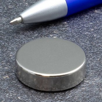 Scheibenmagnete aus Neodym, 25 mm x 7 mm, N42 