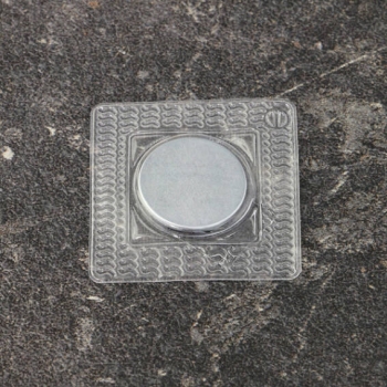 Scheibenmagnete aus Neodym, einnähbar, quadratisch, 18 mm x 2 mm, N35 
