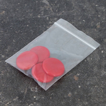 Plakatpieker, 30 mm, rot, 4 Stück im Beutel  