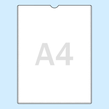 Dokumentenhüllen A4, transparent 