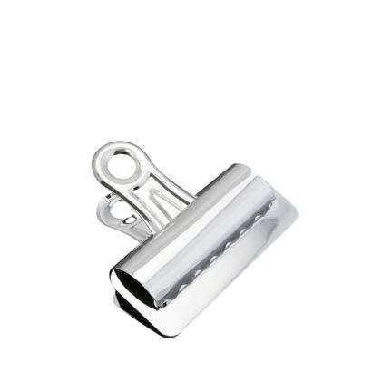 Briefklemmer mit Federclip, Metall 