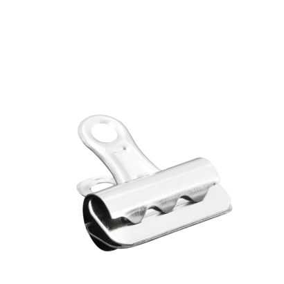 Briefklemmer mit Federclip, Metall 32 x 35 mm
