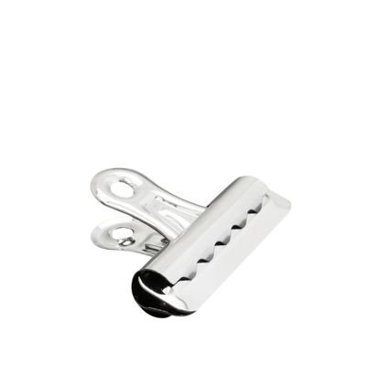 Briefklemmer mit Federclip, Metall 54 x 44 mm