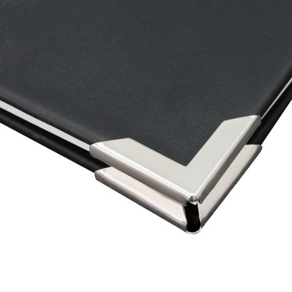 Buchecken Metall PS 16 - 16 x 16 mm  | vernickelt 
