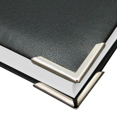 Buchecken Metall PS 31 - 31 x 31 mm  | vernickelt 