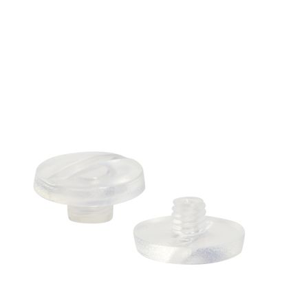 Kunststoffbuchschrauben, transparent | 3,5 mm
