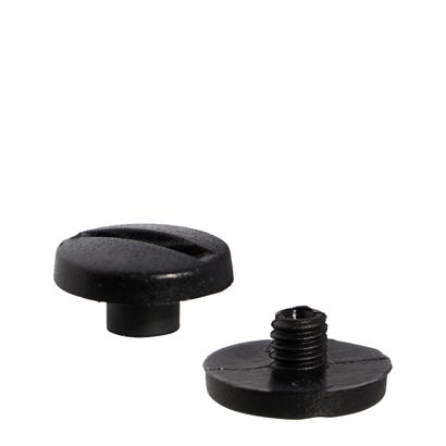 Kunststoffbuchschrauben, 3.5 mm | schwarz 