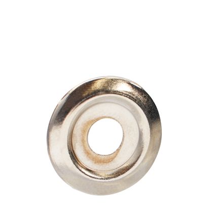 Unterlegscheiben für Buchschrauben, 17 mm, vernickelt 