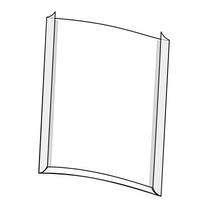 Formularhalter, Hart-PVC 