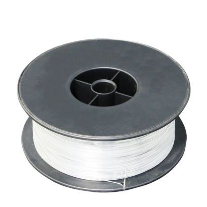 Heftdraht aus Eisen silber  | No. 24 - ⌀ 0,60 mm  | Spule mit ca. 2 kg 