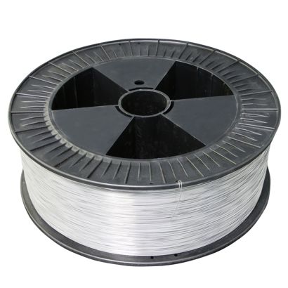 Heftdraht aus Eisen Spule mit ca. 15 kg | silber | No. 24 - ⌀ 0,60 mm