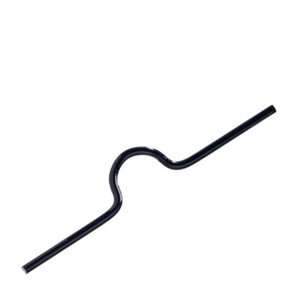Vorgebogener Kalenderaufhänger 70 mm | schwarz 