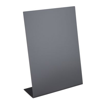 L-Aufsteller Kreidetafel, schwarz 