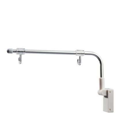 Bannerhalter mit Magnetbasis, 250 mm x 110 mm, L-Stange 