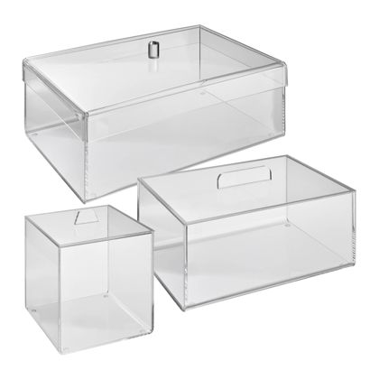 Acrylbox mit Deckel 