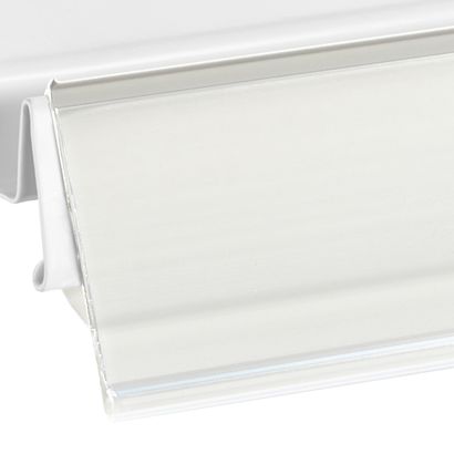 Scannerschiene LS für Linde-, Storebest- und Tegometallregale 1240 mm | weiß 