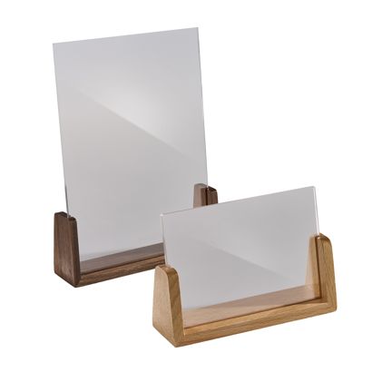 Tischaufsteller Holz LignoLine 
