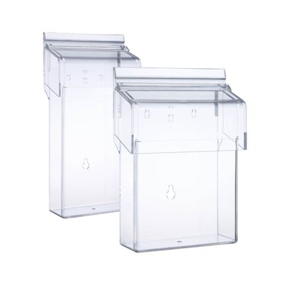 Prospektbox wetterfest mit Deckel, robust 