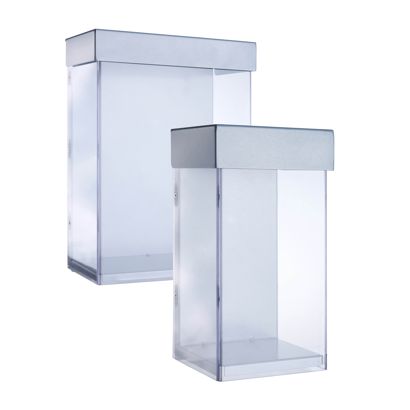 Flyerbox outdoor mit Deckel, extra tief, Indisplay Shieldbox, extrem robust 
