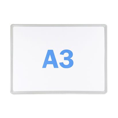 Plakatrahmen, Kunststoff grau | A3