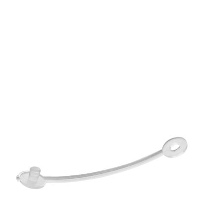Nylonclip, 55 mm lang, transparent 