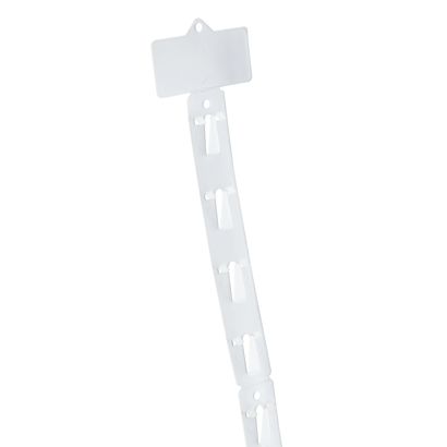 Blisterleisten mit Topschild knickbar, mit 12 Haken | 600 mm