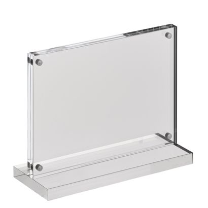magnetischer T-Aufsteller A6 105 x 148 mm  | Querformat 