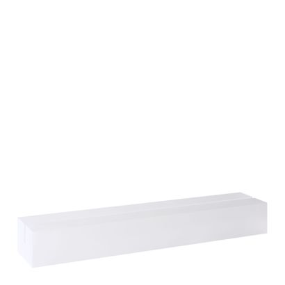 Kartenhalter aus Acryl transparent | 150 mm | matt