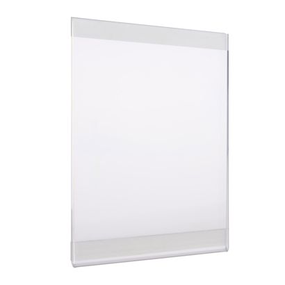 Acrylglastasche mit PE-Schaumklebeband Hochformat | A6