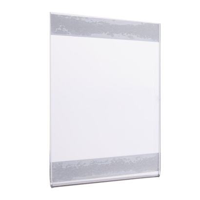 Acrylglastasche mit Magnetband Hochformat | A7