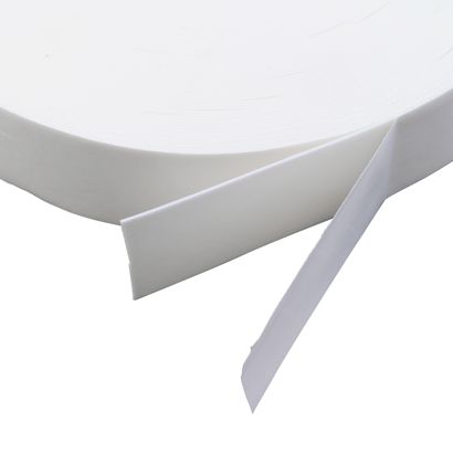 Doppelseitiges PE-Schaumklebeband, weiß, 1 mm dick, stark haftend, EL100 50 mm
