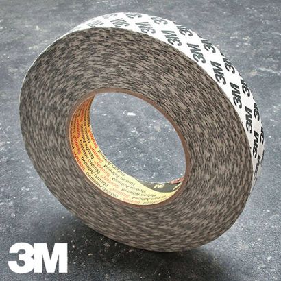 3M 9086, Doppelseitiges Papiervlies-Klebeband, sehr starker Acrylatklebstoff 19 mm