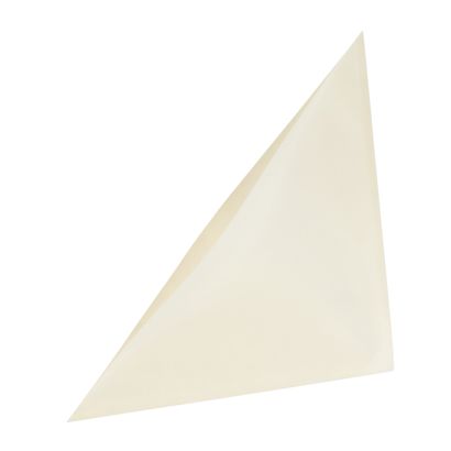 Dreiecktaschen, selbstklebend, Papier 100 x 100 mm  | transparent 