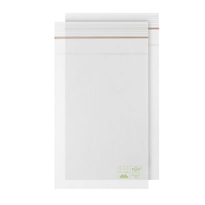 Druckverschlussbeutel, umweltfreundliche PLA-Folie 80 x 120 mm