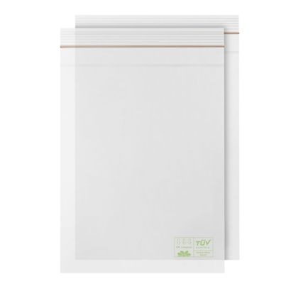 Druckverschlussbeutel, umweltfreundliche PLA-Folie 180 x 250 mm