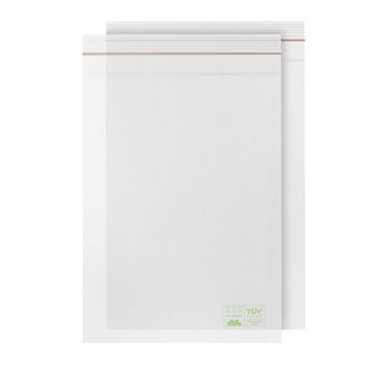 Druckverschlussbeutel, umweltfreundliche PLA-Folie 200 x 300 mm