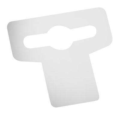 Eurolochaufhänger PET 44 x 45 mm | T-Form