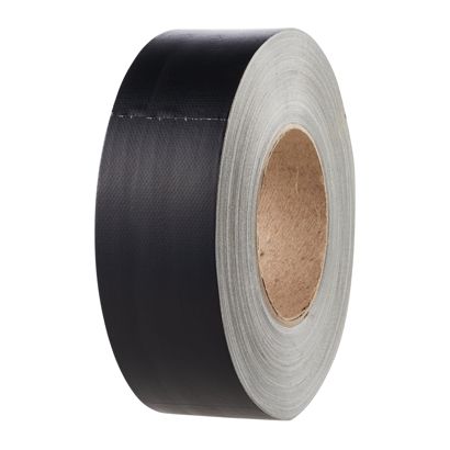 Premium Gewebeband matt schwarz  | 50 mm
