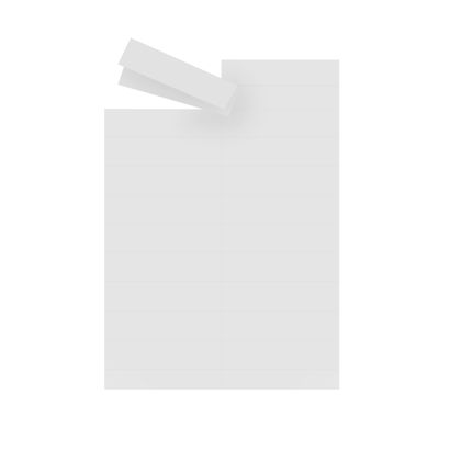Regaletiketten auf A4 Bogen 105 x 26 mm