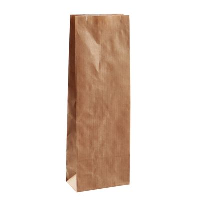 Blockbodenbeutel Papier 55 x 30 x 175 mm 