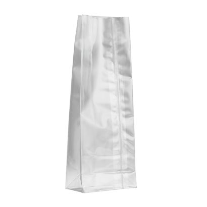 Blockbodenbeutel mit Siegelnaht, OPP-Folie, 70 x 40 x 195 mm | 50 µm