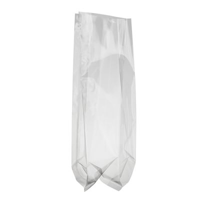 Seitenfaltenbeutel mit Siegelnaht, OPP-Folie 30 mµ, 80 x 40 x 200 mm 