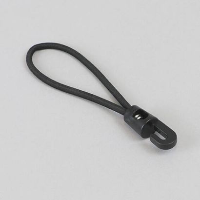 Gummispanner mit Haken 120 mm | schwarz 